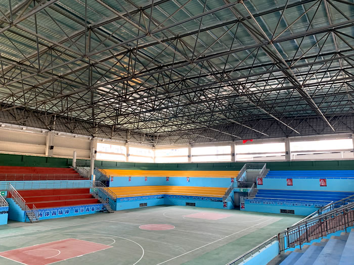 湖北富川体育馆网架